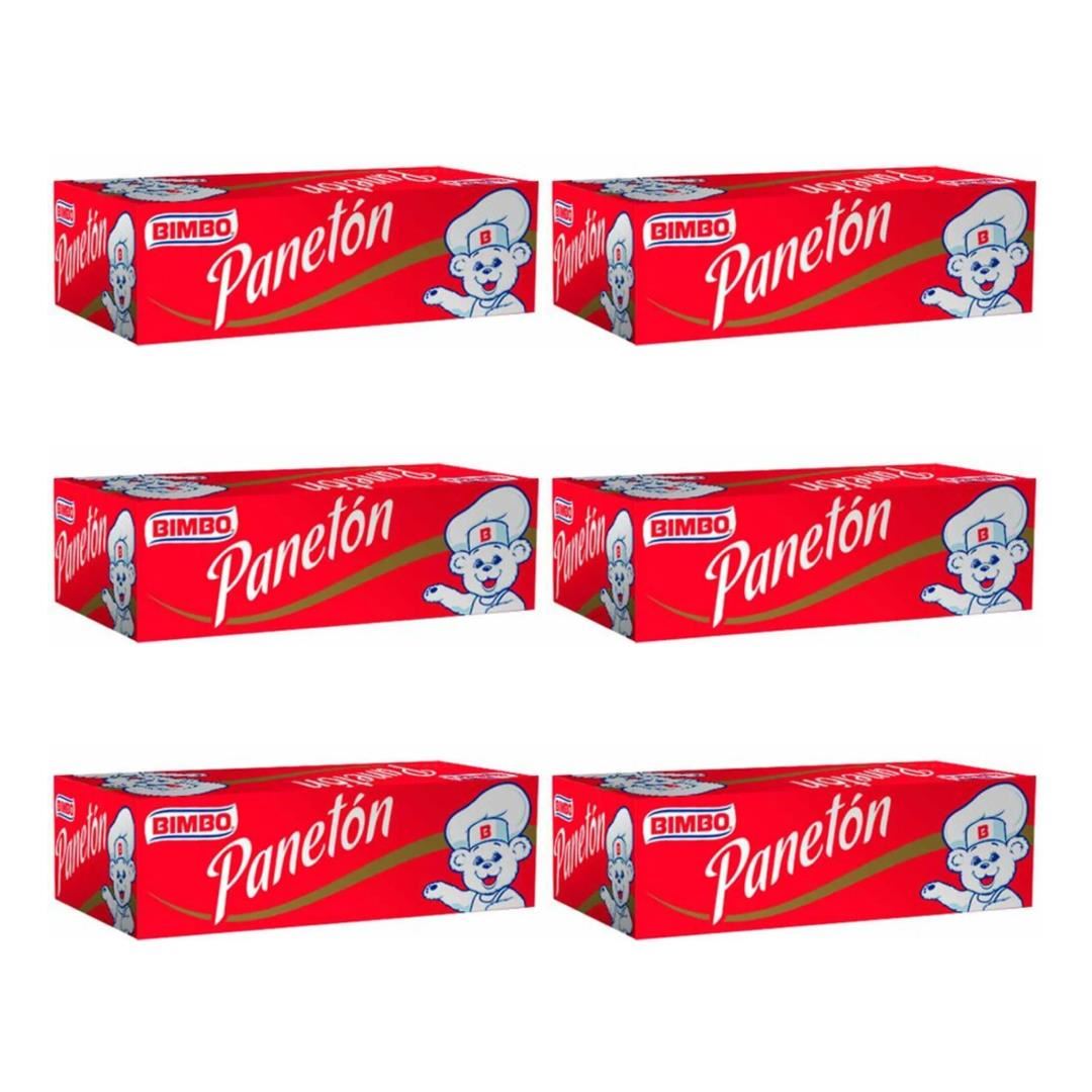 6 CAJAS x 6UND DE PANETON BIMBO EN BOLSA